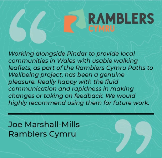 Quote from Ramblers Cymru