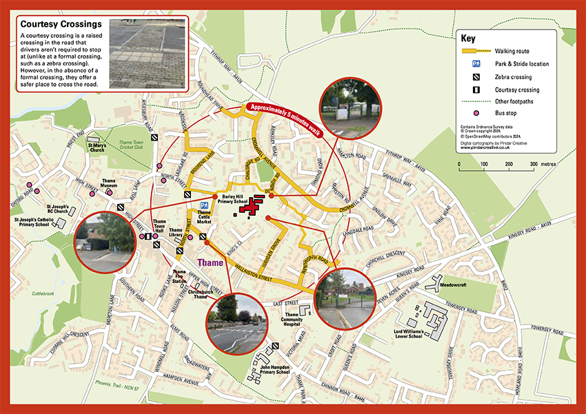 Barley Hill School Map