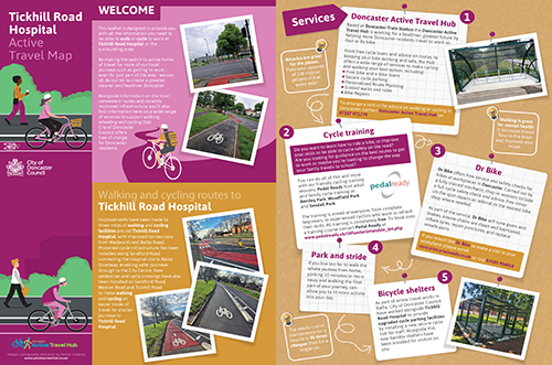 Doncaster MBC active travel maps